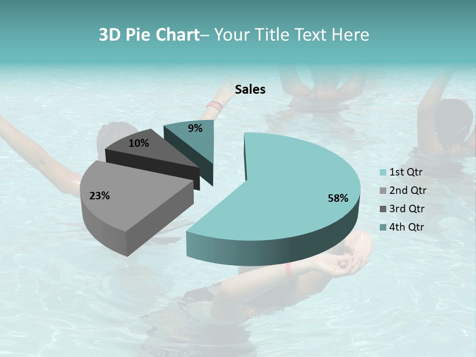 Red Sea Woman PowerPoint Template