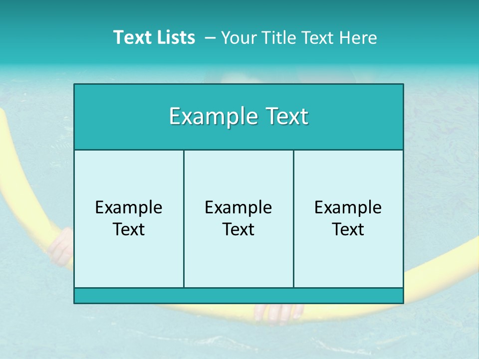 Isolated Orange Woman PowerPoint Template