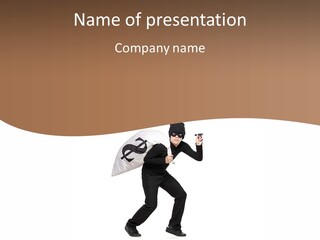 Housebreaking Pickpocket Cap PowerPoint Template