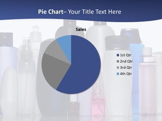 White Hygiene Conditioner PowerPoint Template