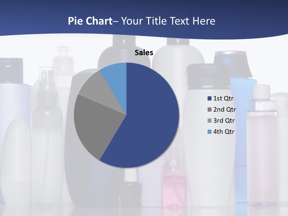 White Hygiene Conditioner PowerPoint Template