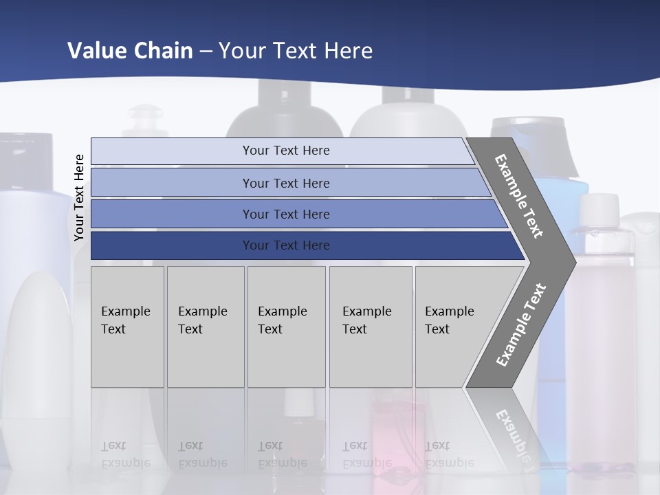 White Hygiene Conditioner PowerPoint Template