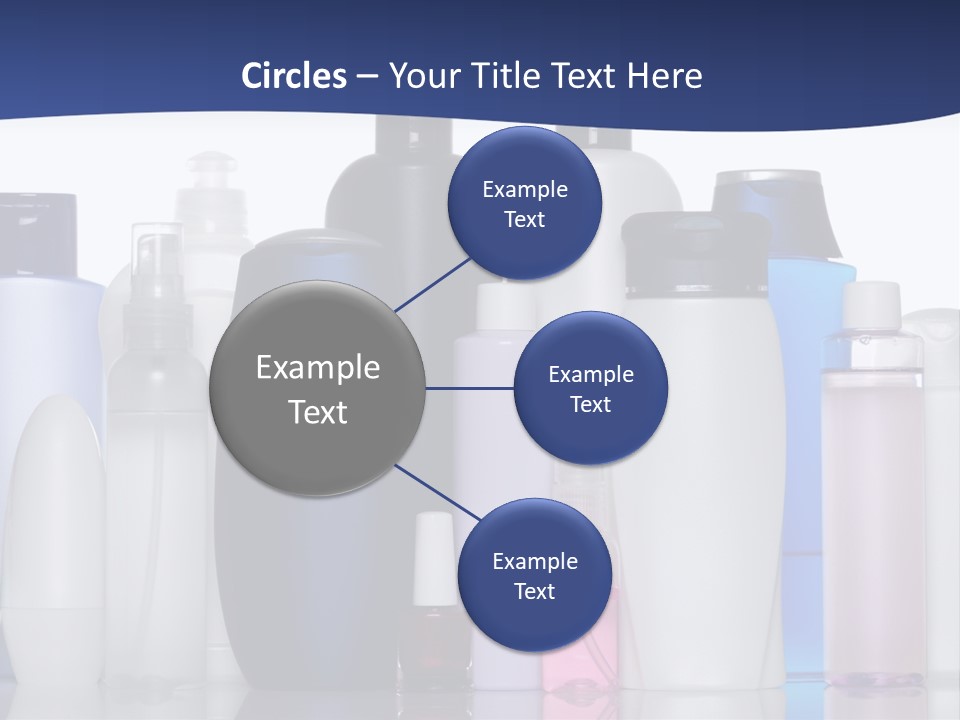 White Hygiene Conditioner PowerPoint Template