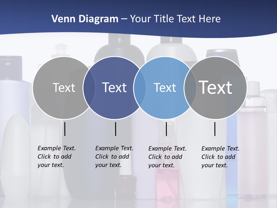 White Hygiene Conditioner PowerPoint Template