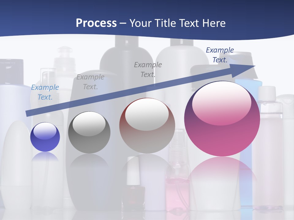 White Hygiene Conditioner PowerPoint Template