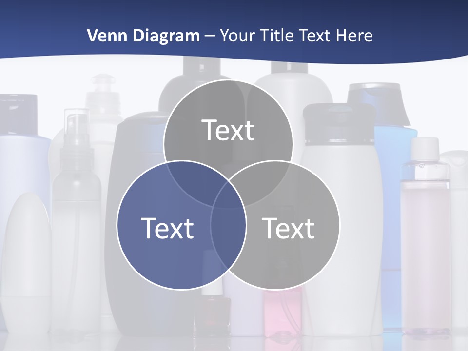 White Hygiene Conditioner PowerPoint Template