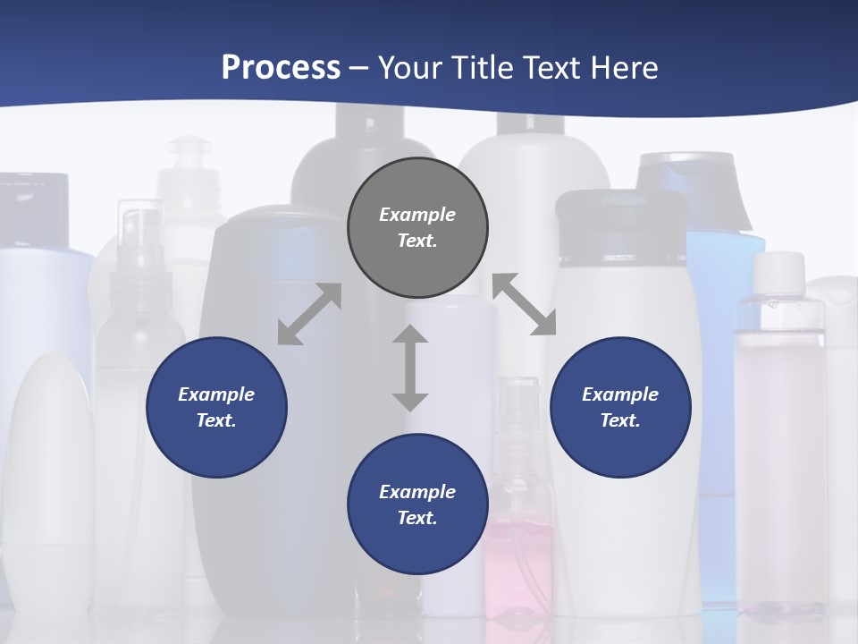 White Hygiene Conditioner PowerPoint Template