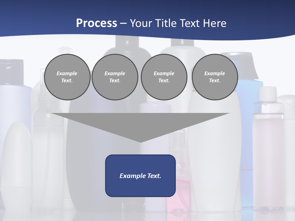 White Hygiene Conditioner PowerPoint Template