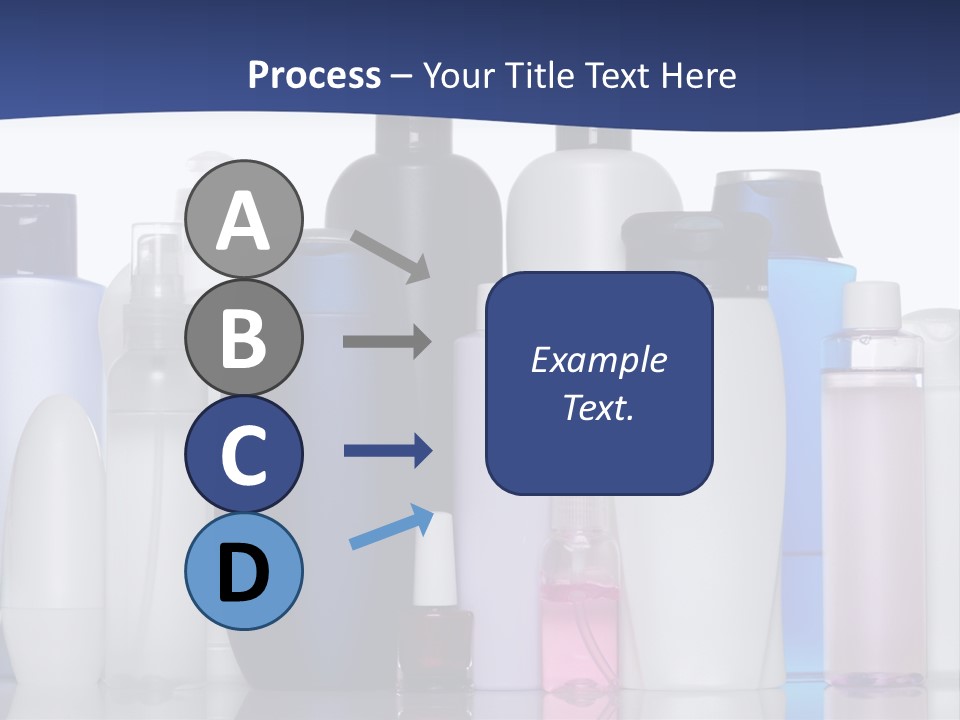 White Hygiene Conditioner PowerPoint Template
