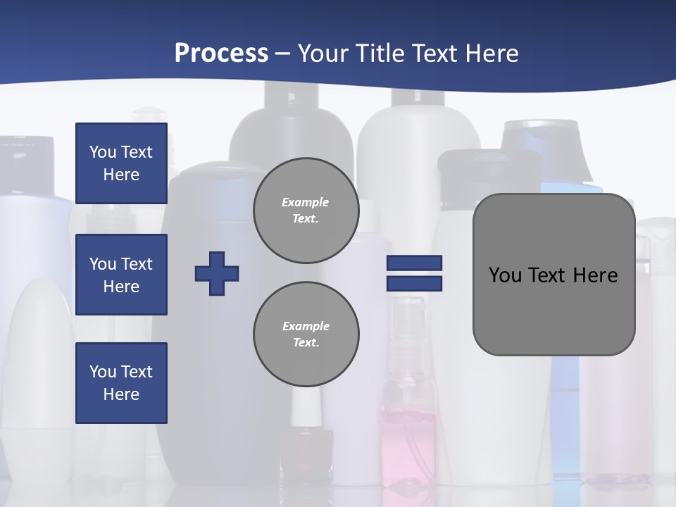 White Hygiene Conditioner PowerPoint Template