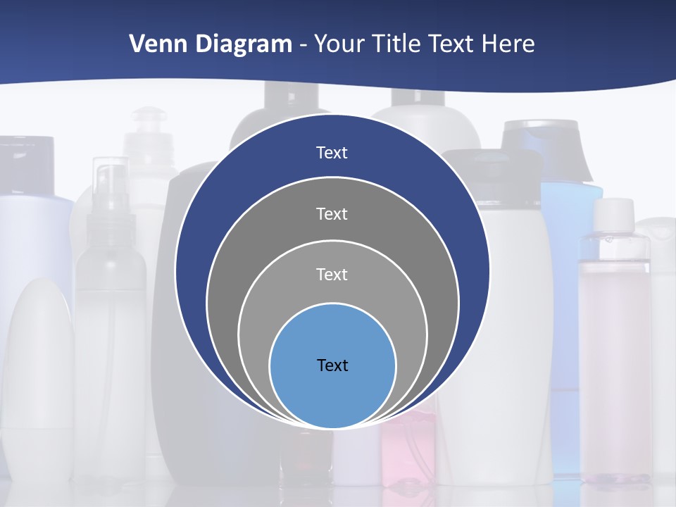 White Hygiene Conditioner PowerPoint Template