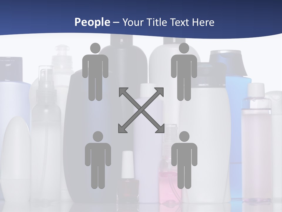 White Hygiene Conditioner PowerPoint Template