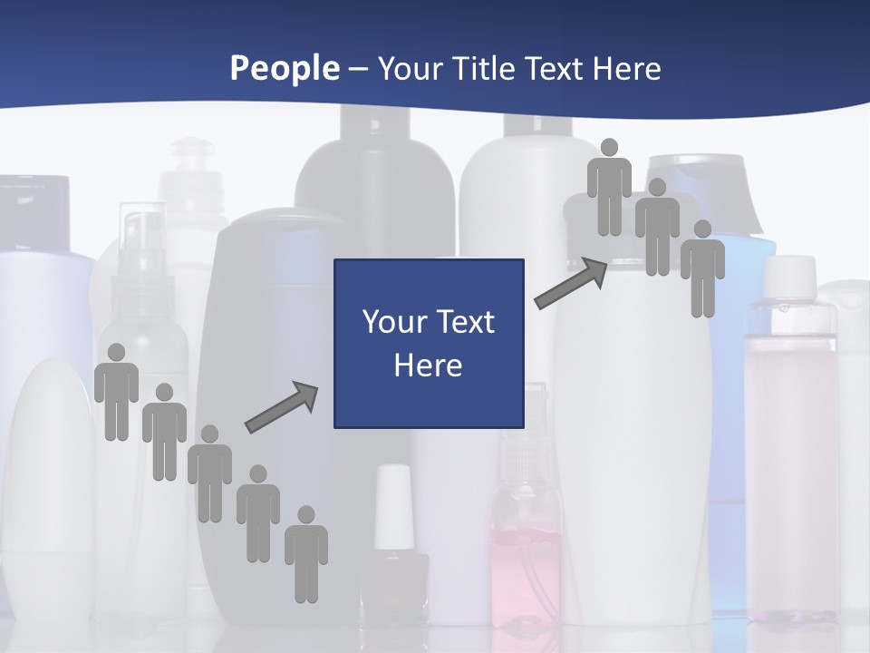 White Hygiene Conditioner PowerPoint Template