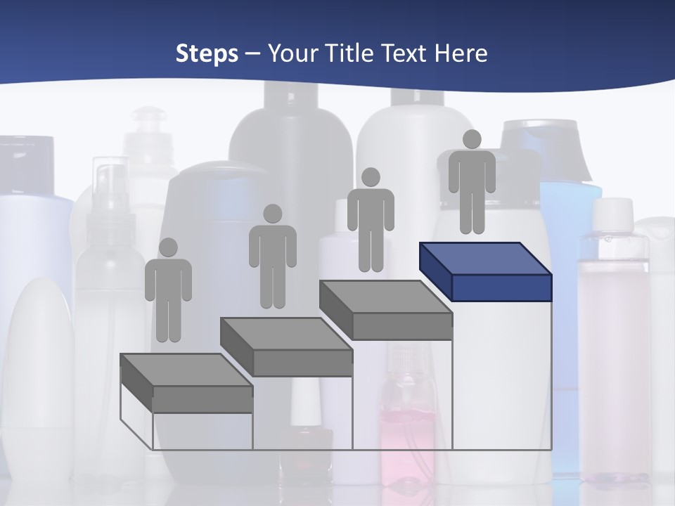 White Hygiene Conditioner PowerPoint Template