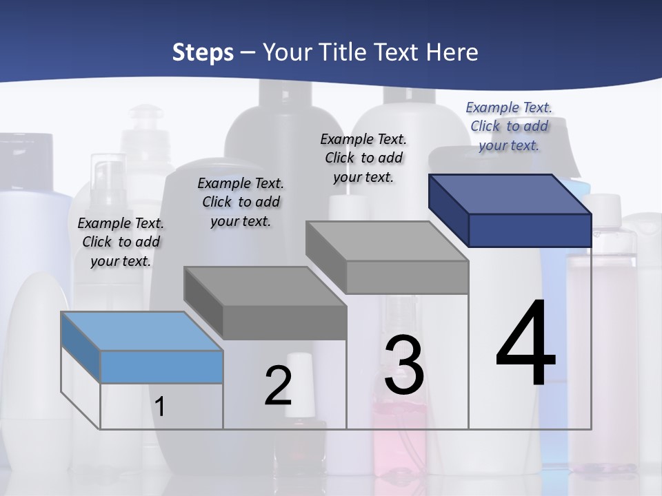 White Hygiene Conditioner PowerPoint Template