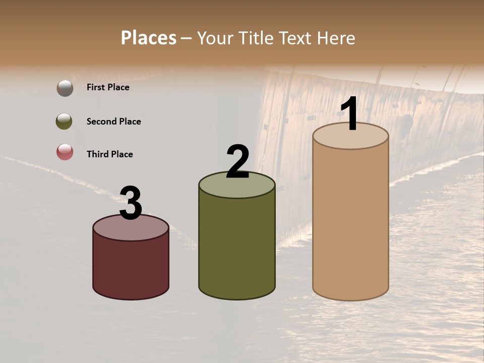 Air Marine Harbor PowerPoint Template