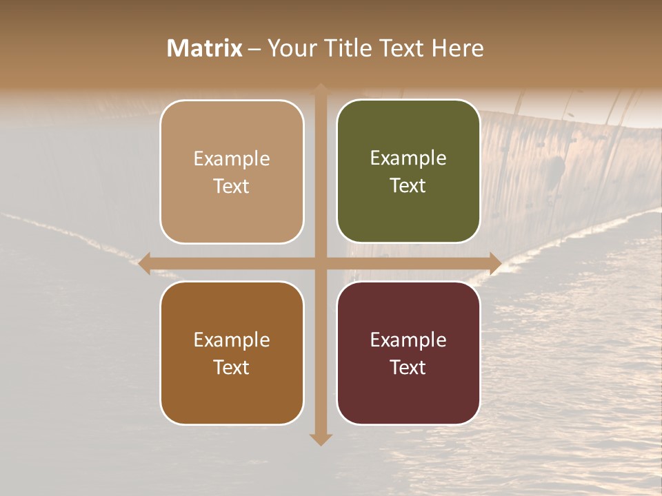 Air Marine Harbor PowerPoint Template