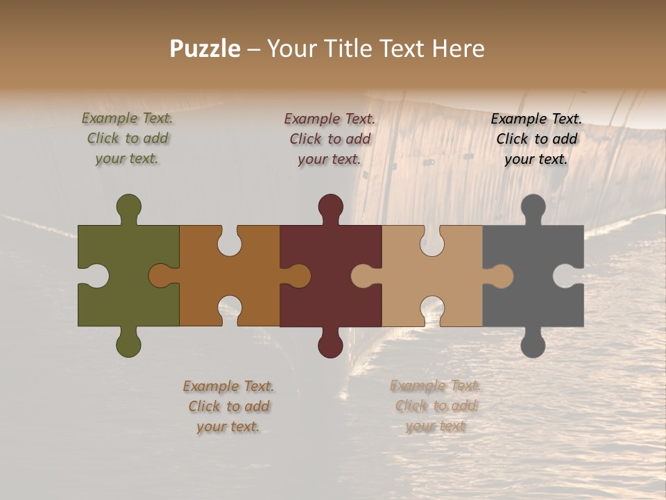 Air Marine Harbor PowerPoint Template