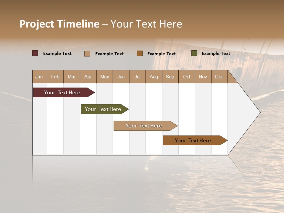 Air Marine Harbor PowerPoint Template