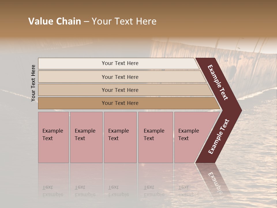Air Marine Harbor PowerPoint Template