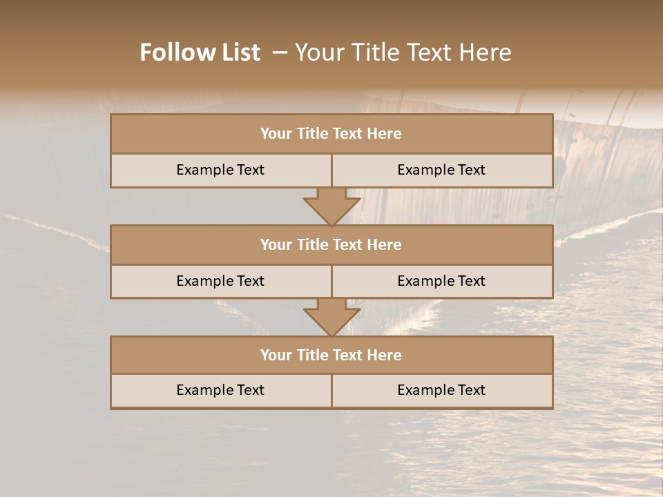 Air Marine Harbor PowerPoint Template