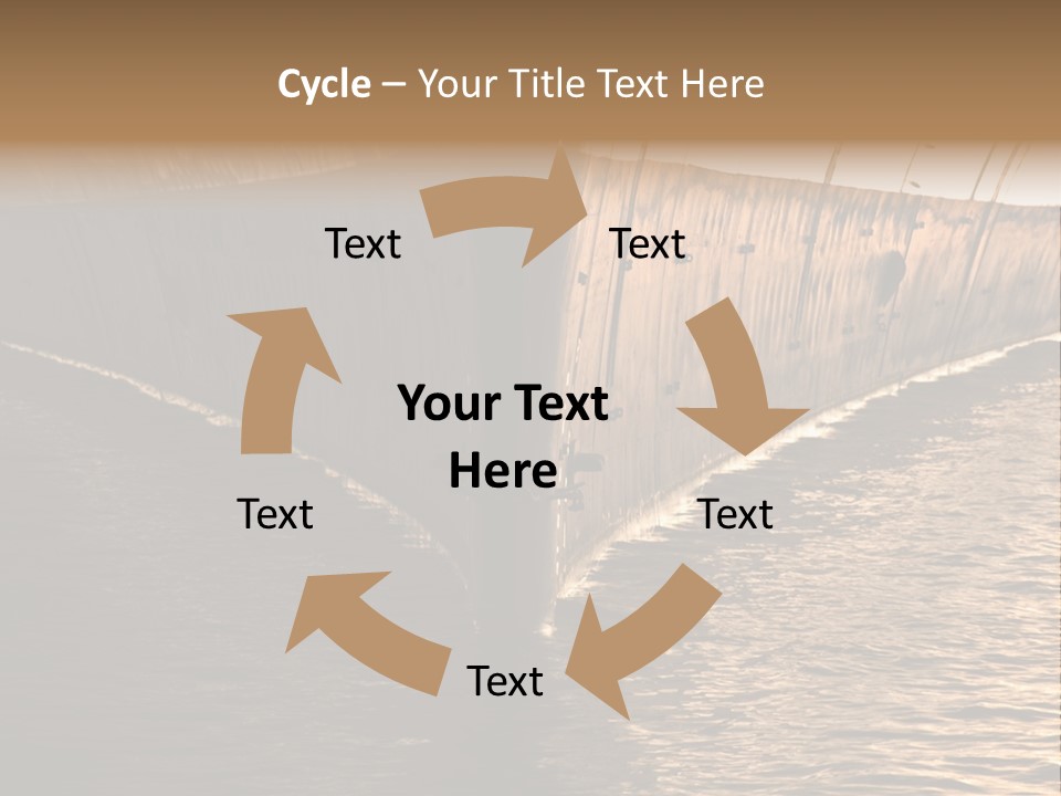 Air Marine Harbor PowerPoint Template