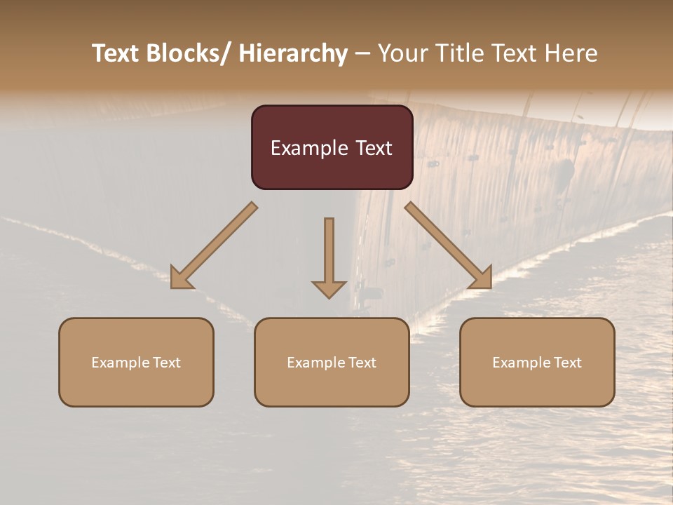 Air Marine Harbor PowerPoint Template