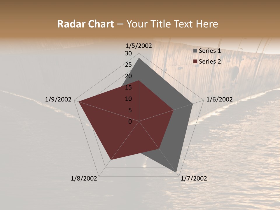 Air Marine Harbor PowerPoint Template