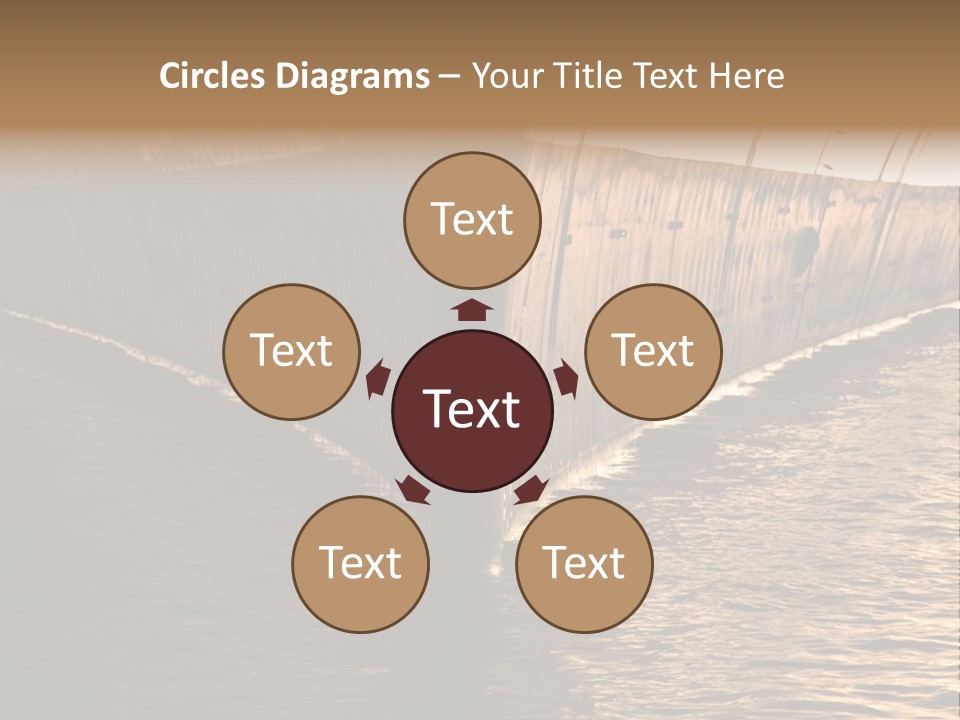 Air Marine Harbor PowerPoint Template