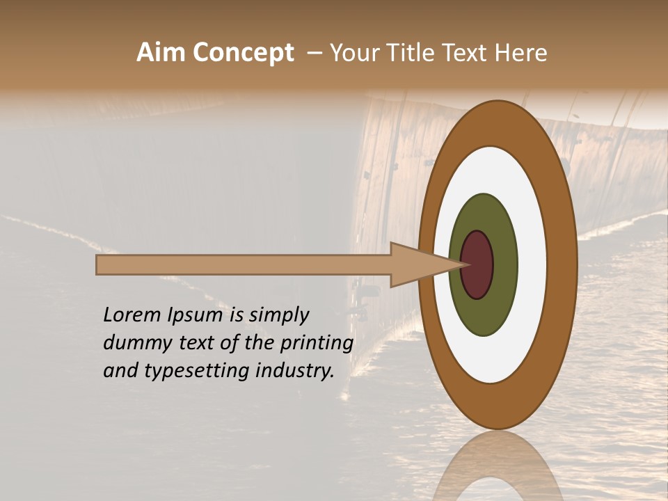 Air Marine Harbor PowerPoint Template