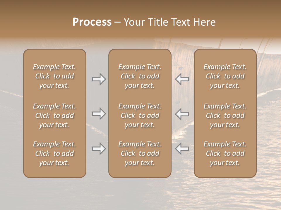 Air Marine Harbor PowerPoint Template