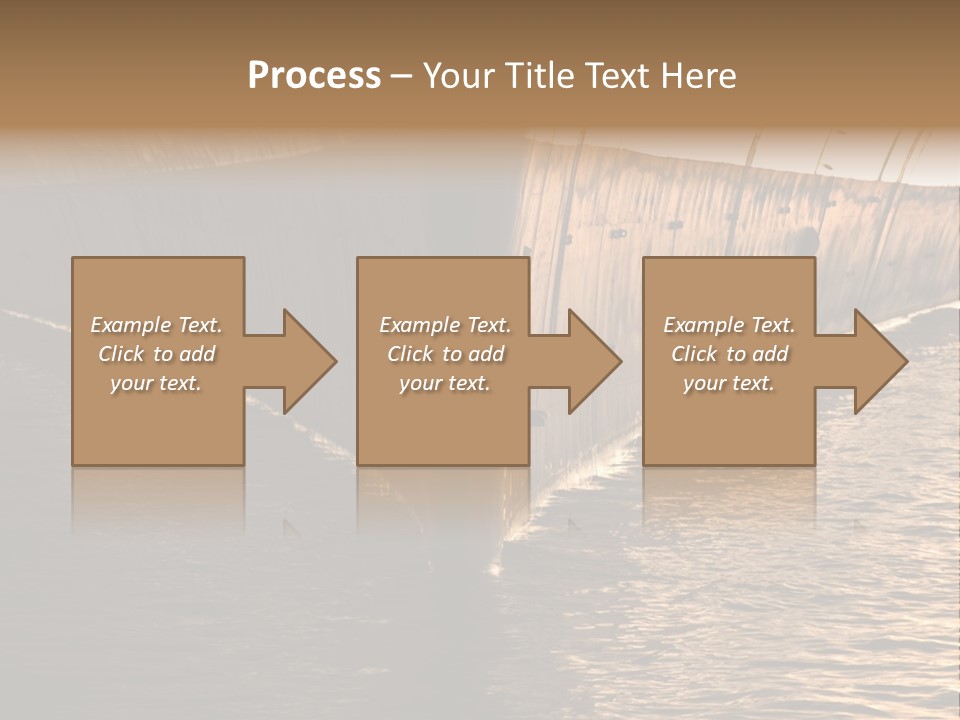Air Marine Harbor PowerPoint Template