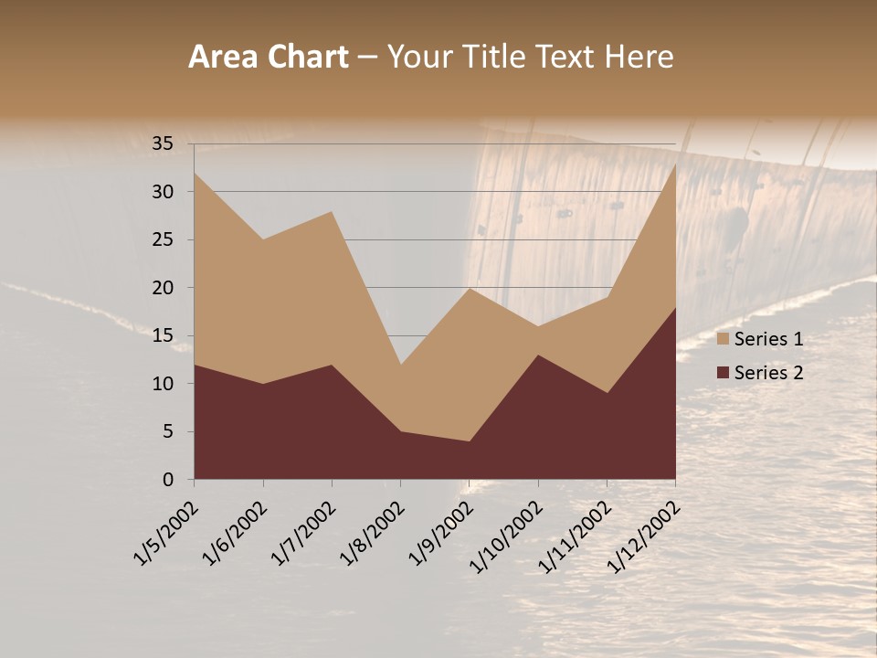 Air Marine Harbor PowerPoint Template