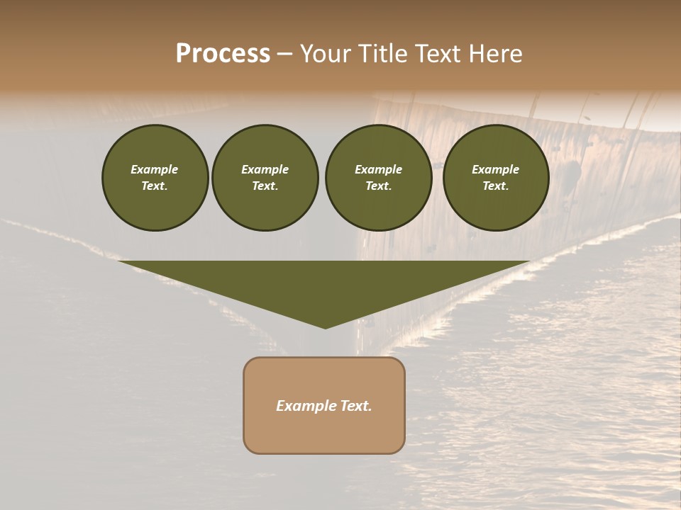 Air Marine Harbor PowerPoint Template