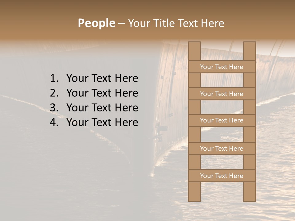 Air Marine Harbor PowerPoint Template