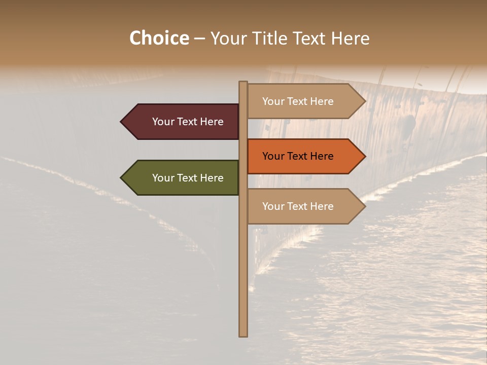Air Marine Harbor PowerPoint Template