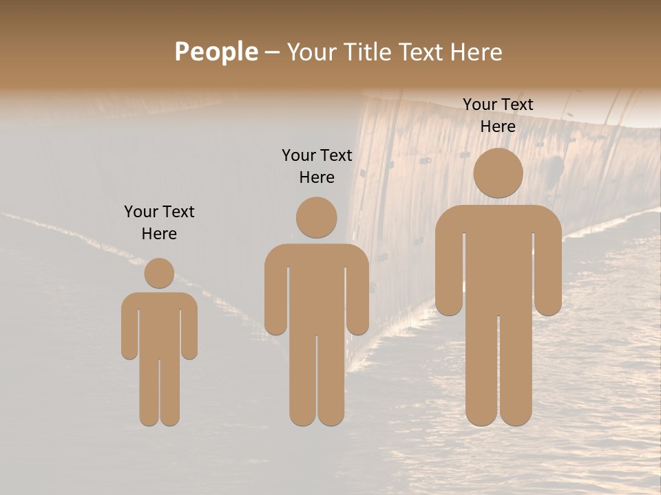 Air Marine Harbor PowerPoint Template