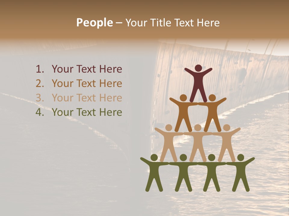 Air Marine Harbor PowerPoint Template