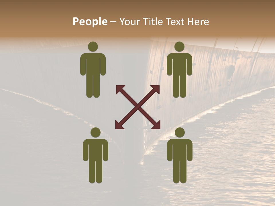 Air Marine Harbor PowerPoint Template