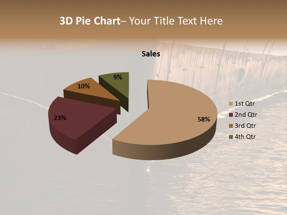 Air Marine Harbor PowerPoint Template