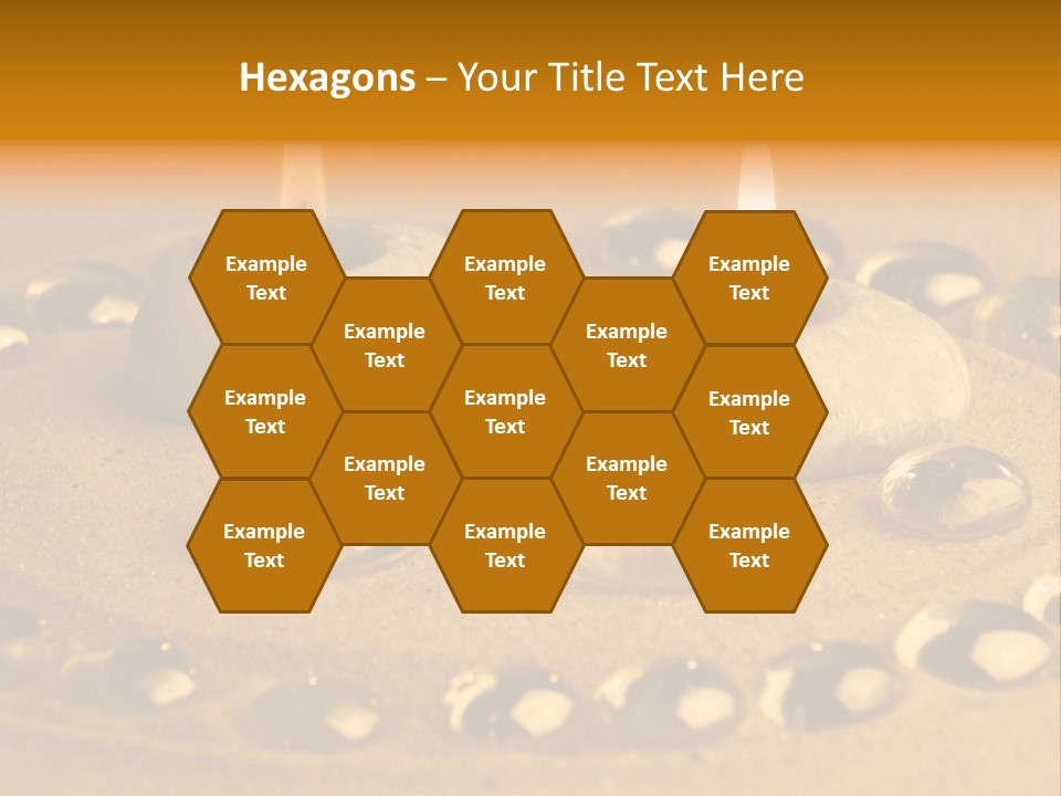 Romantic Aromatherapy Wax PowerPoint Template