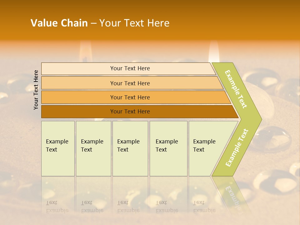 Romantic Aromatherapy Wax PowerPoint Template