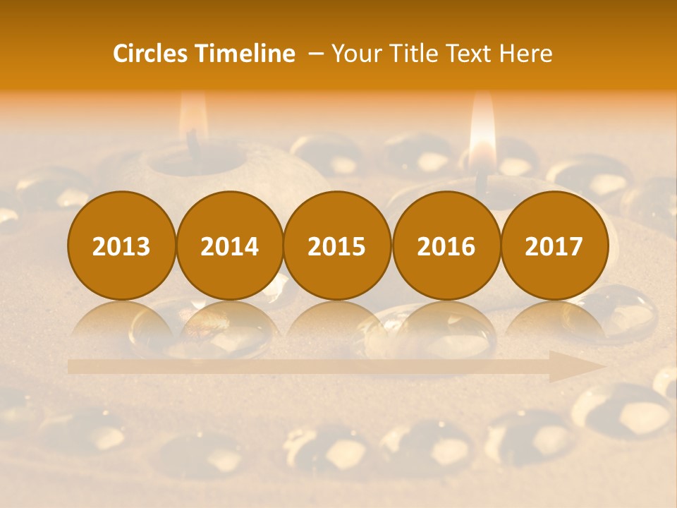 Romantic Aromatherapy Wax PowerPoint Template