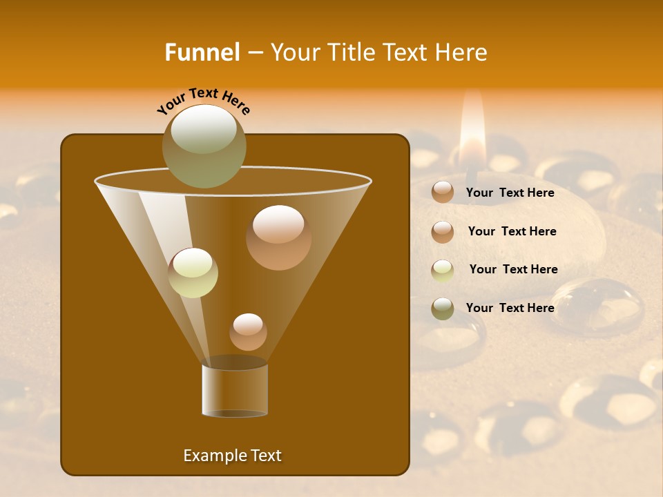 Romantic Aromatherapy Wax PowerPoint Template