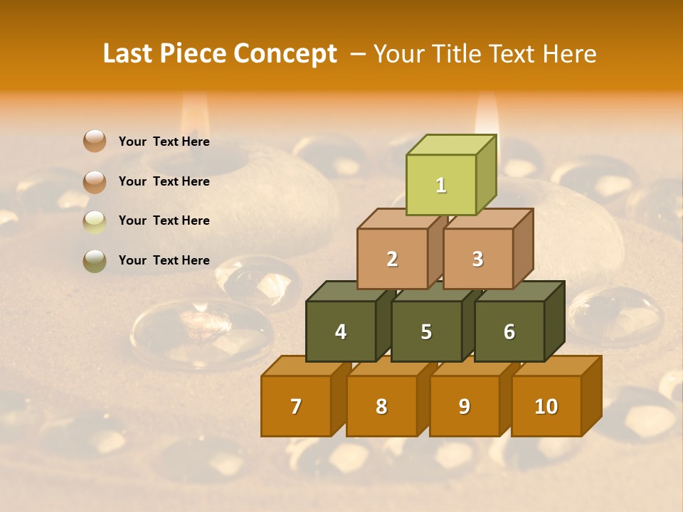 Romantic Aromatherapy Wax PowerPoint Template