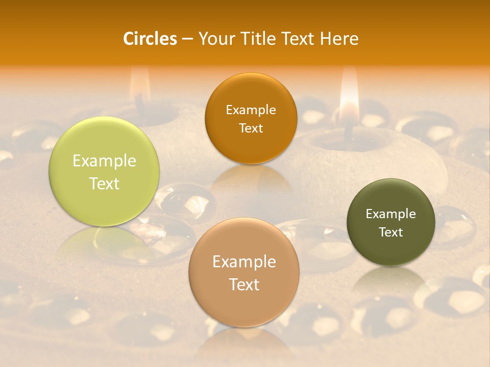 Romantic Aromatherapy Wax PowerPoint Template