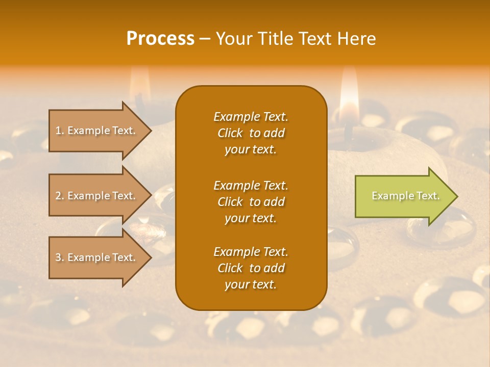 Romantic Aromatherapy Wax PowerPoint Template