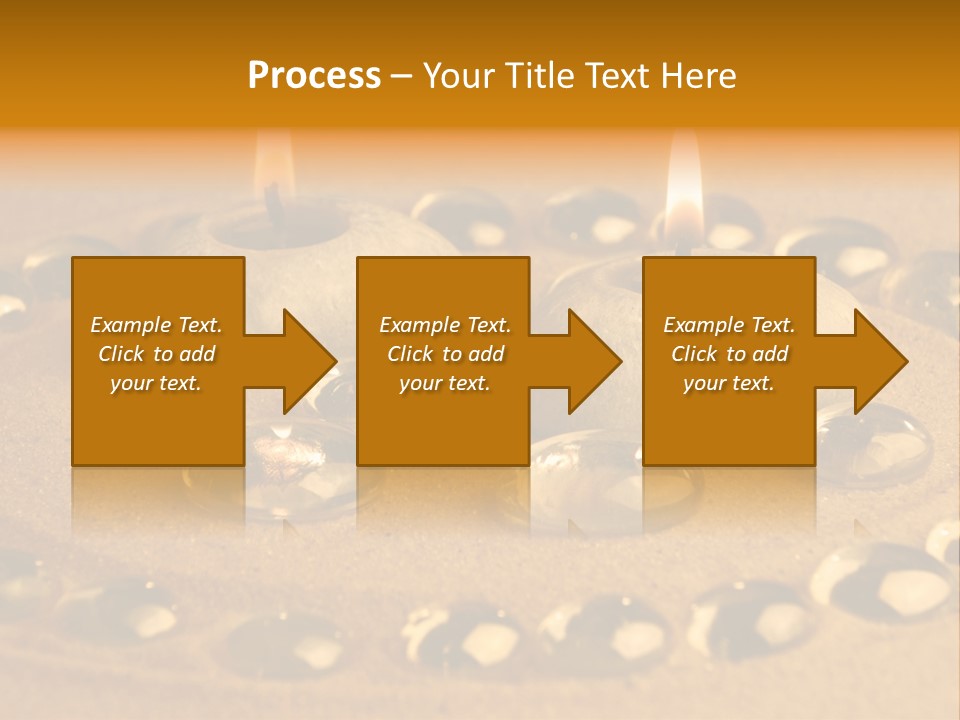 Romantic Aromatherapy Wax PowerPoint Template