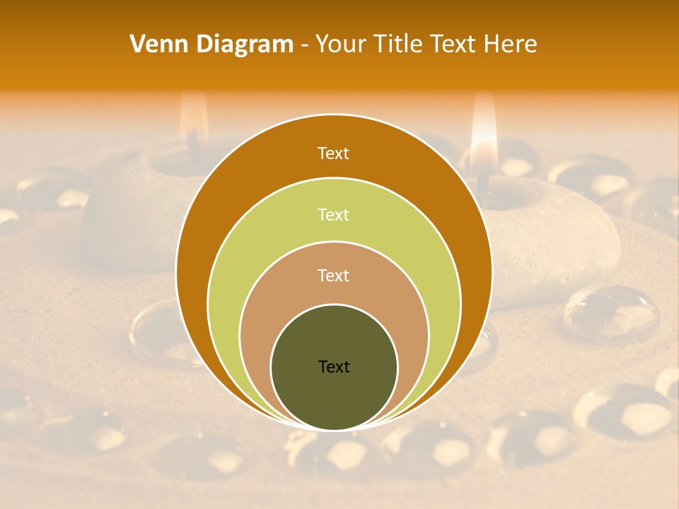 Romantic Aromatherapy Wax PowerPoint Template