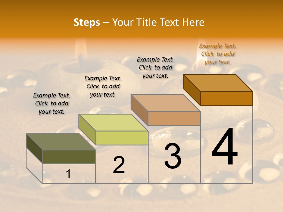 Romantic Aromatherapy Wax PowerPoint Template